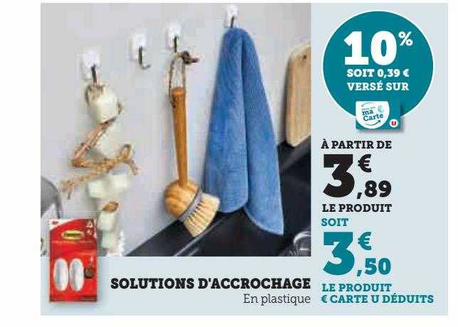 solutions d'accrochage