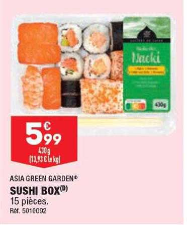 sushi box asia green garden
