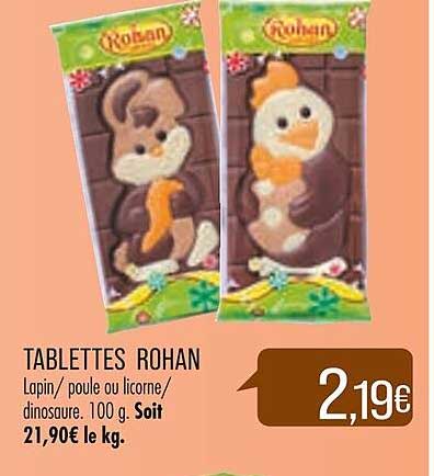 tablettes rohan