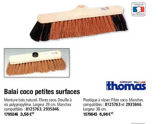 balai coco petites surface thomas