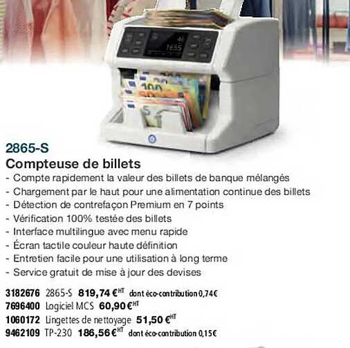 2865-s compteuse de billets