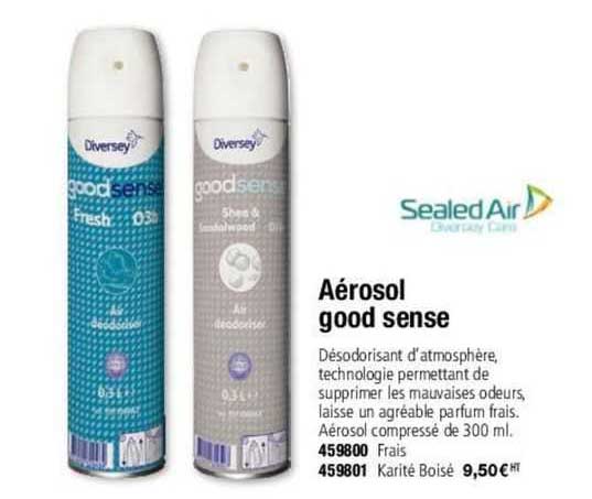 aérosol good sense sealed air