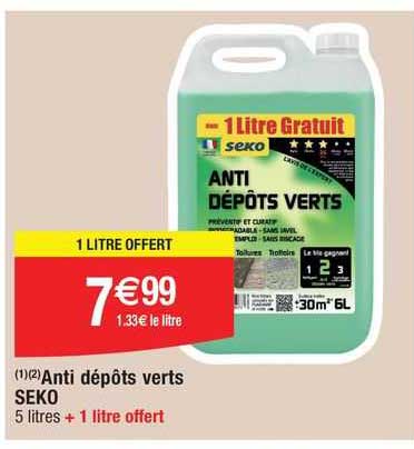 Anti Dépôts Verts Seko