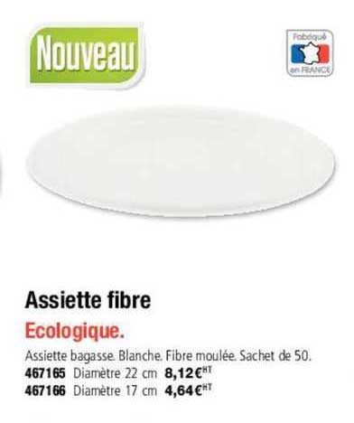 Assiette Fibre