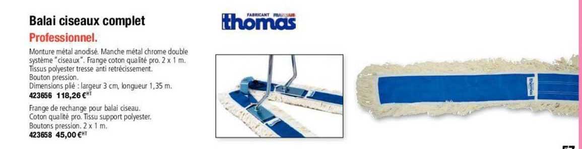 Balai Ciseaux Complet Thomas