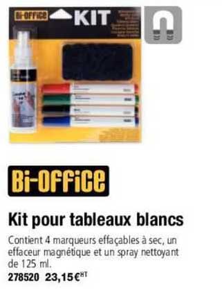 bi-office kit pour tableaux blancs