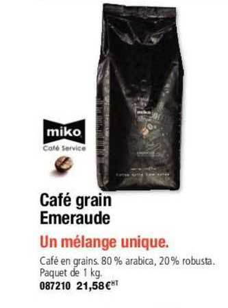 café grain emeraude miko