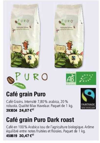 café grain puro café grain puro dark roast