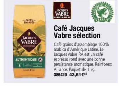 café jacques vabre sélection
