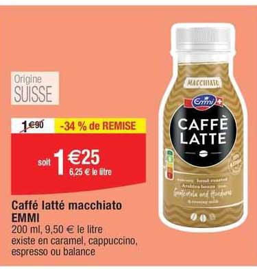 caffé latté macchiato emmi