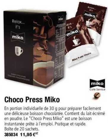 choco press miko