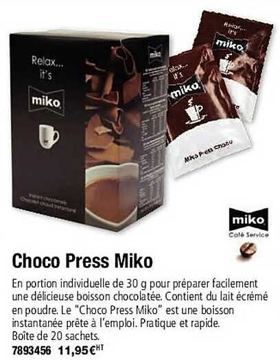 choco press miko