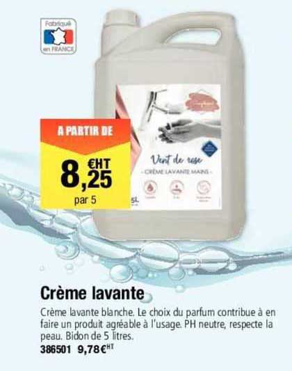 crème lavante