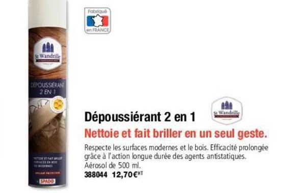 dépoussiérant 2 en 1