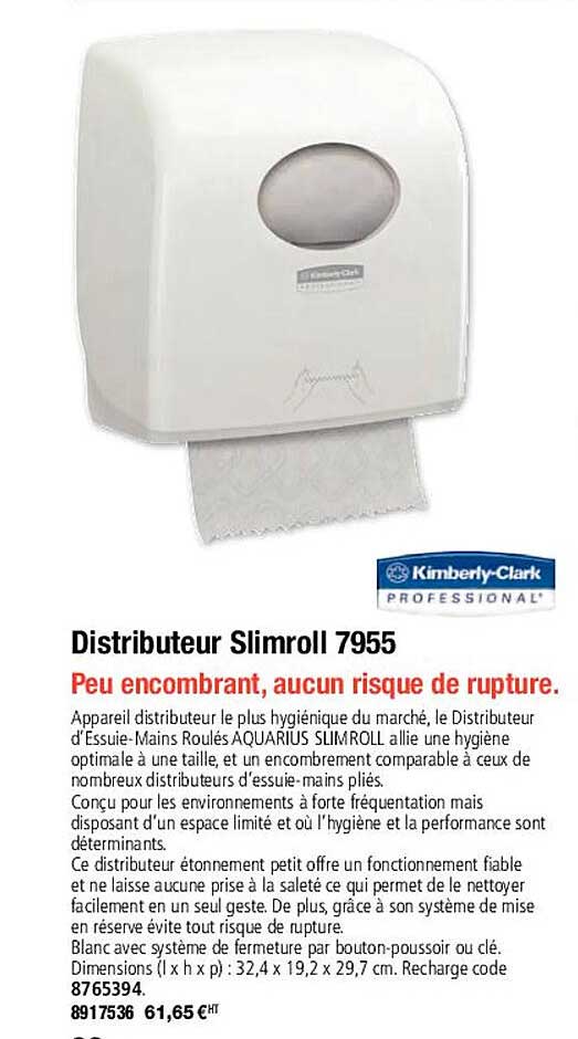 distributeur slimroll 7955