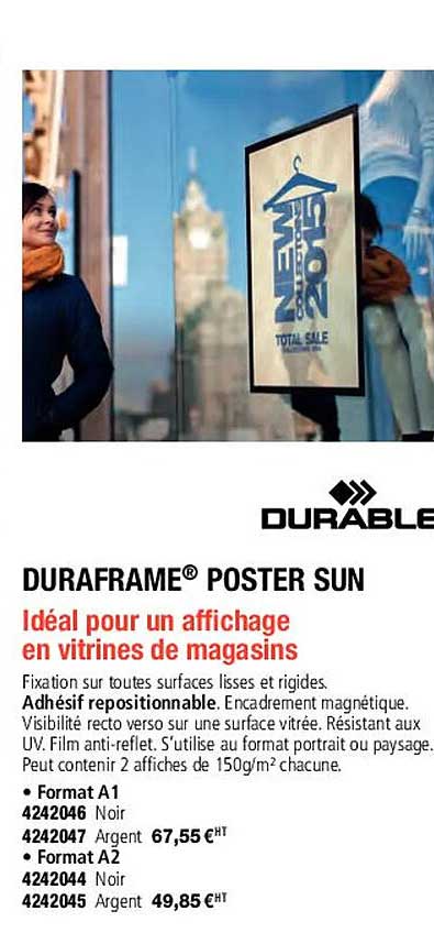 duraframe poster sun durable