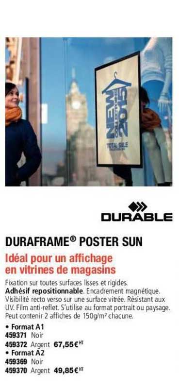 duraframe poster sun durable