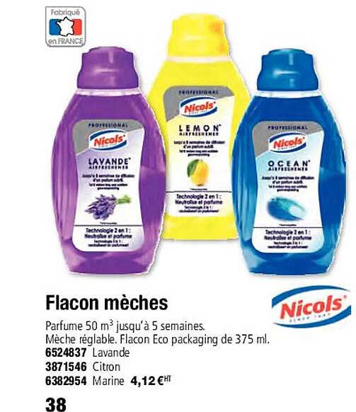 Flacon Mèches Nicols