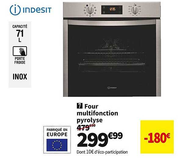 Four Multifonction Pyrolyse Indesit
