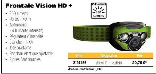 frontale vision HD +