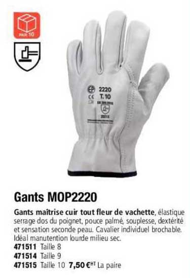 Gants Mop2220