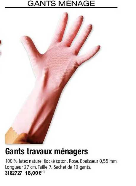 Gants Travaux Ménagers