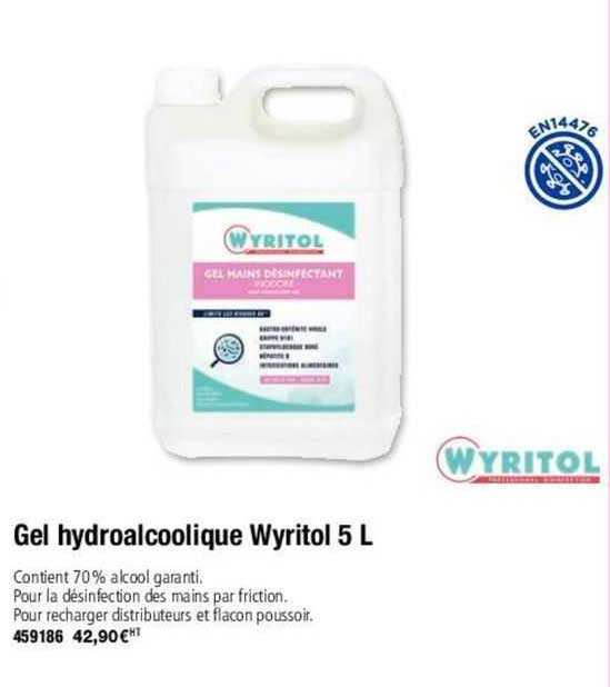 Gel Hydroalcoolique Wyritol
