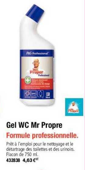 gel wc mr propre