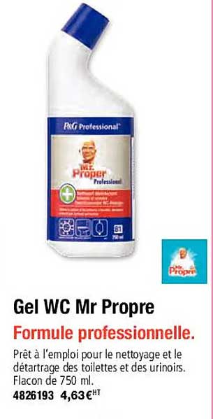 gel wc mr propre