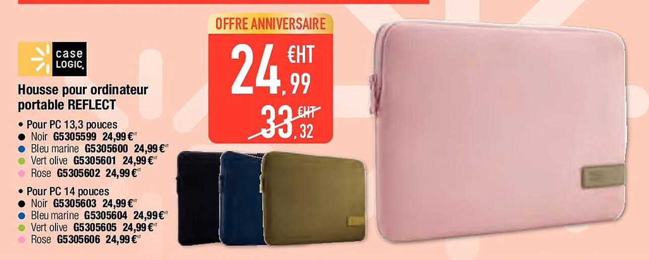 housse pour ordinateur portable reflect