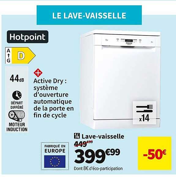 lave-vaisselle hotpoint