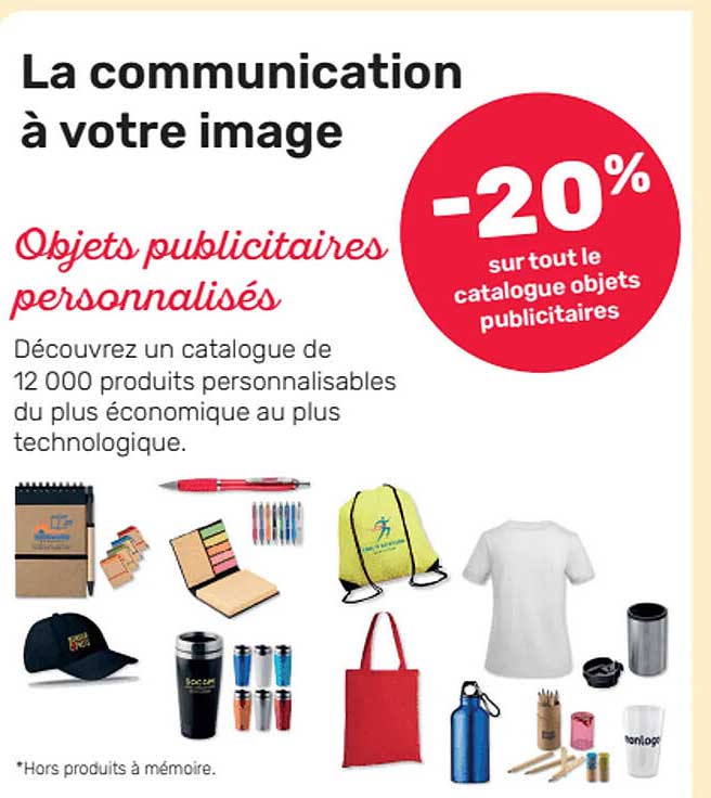 le catalogue objets publicitaires