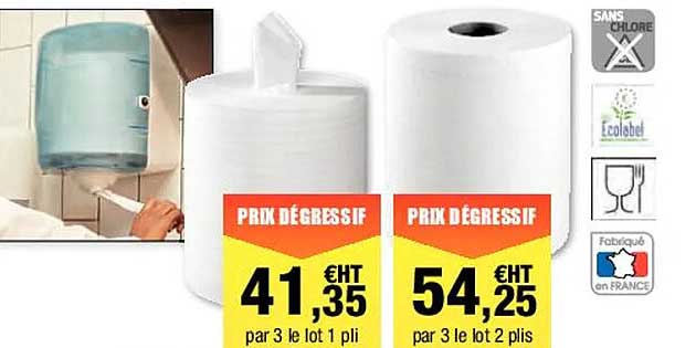 le lot 1 pli, le lot 2 plis