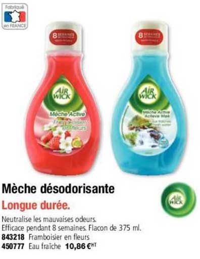 mèche désodorisante air wick