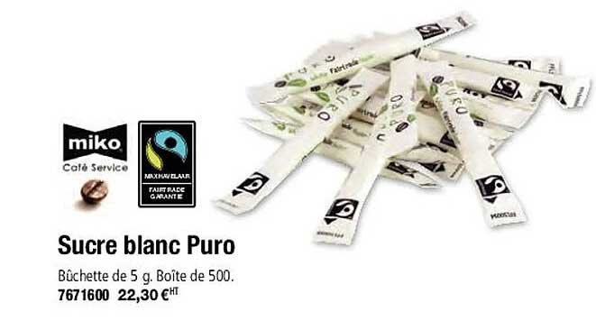 miko sucre blanc puro