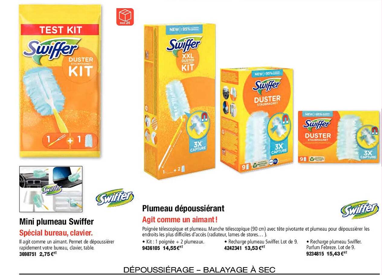 Mini Plumeau Swiffer Plumeau Dépoussiérant