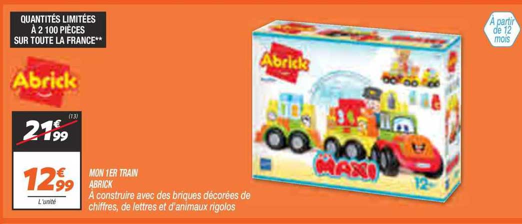 mon 1er train abrick