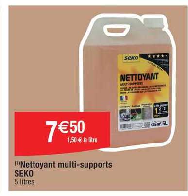 Nettoyant Multi-supports Seko