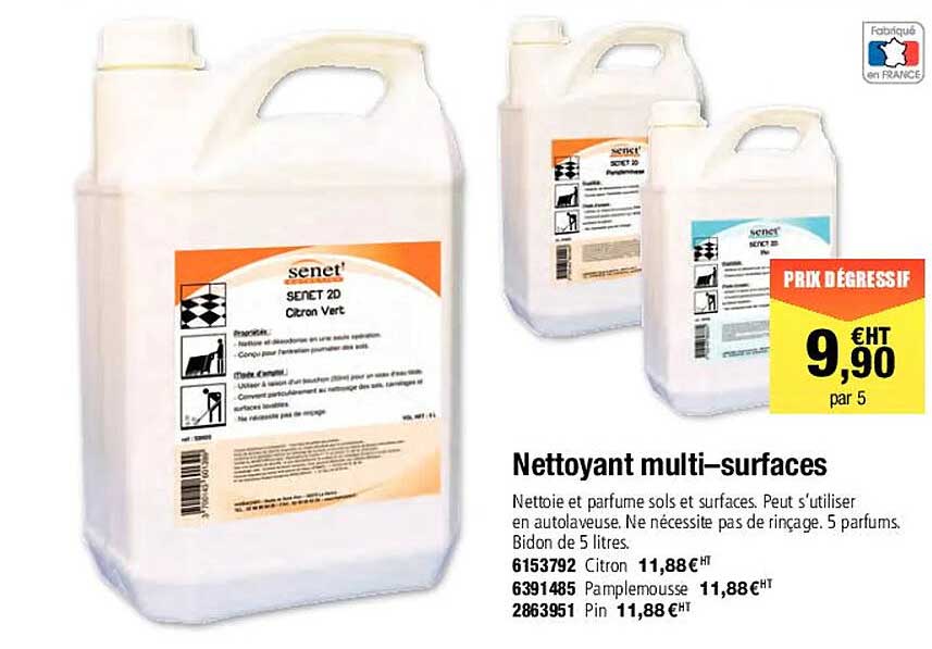 Nettoyant Multi-surfaces