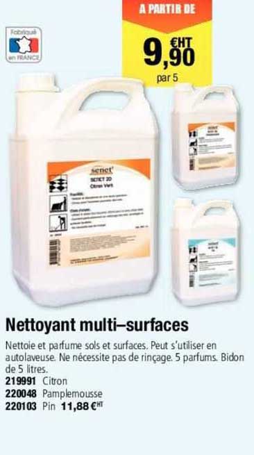 nettoyant multi-surfaces