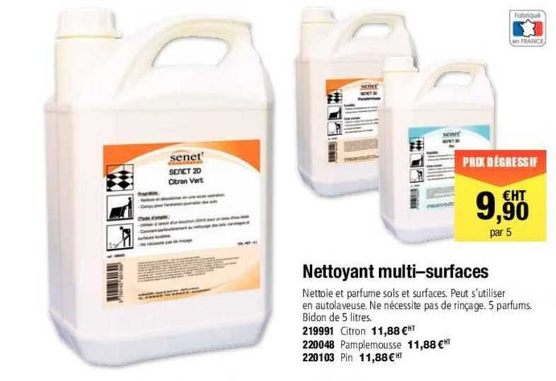 nettoyant multi-surfaces