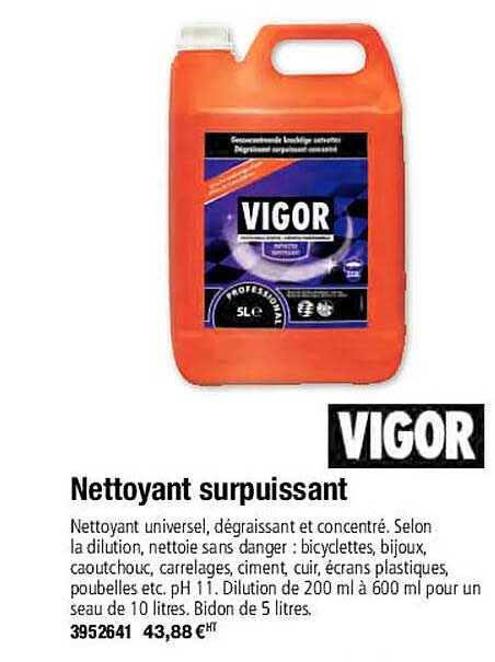 Nettoyant Surpuissant Vigor