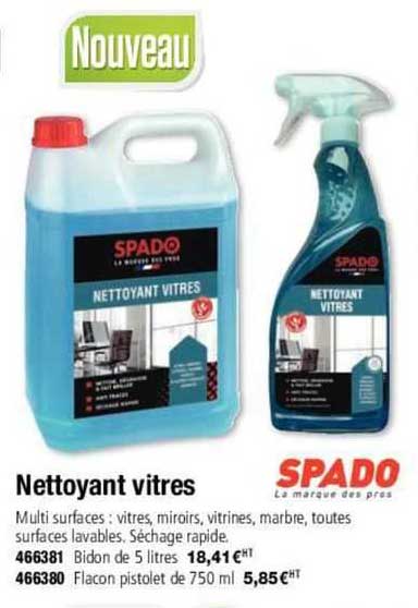 nettoyant vitres spado