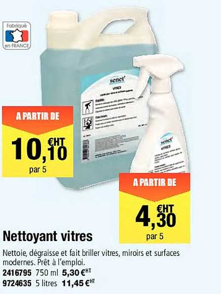 Nettoyant Vitres