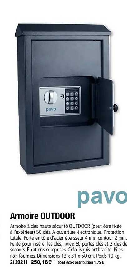 pavo armoire outdoor