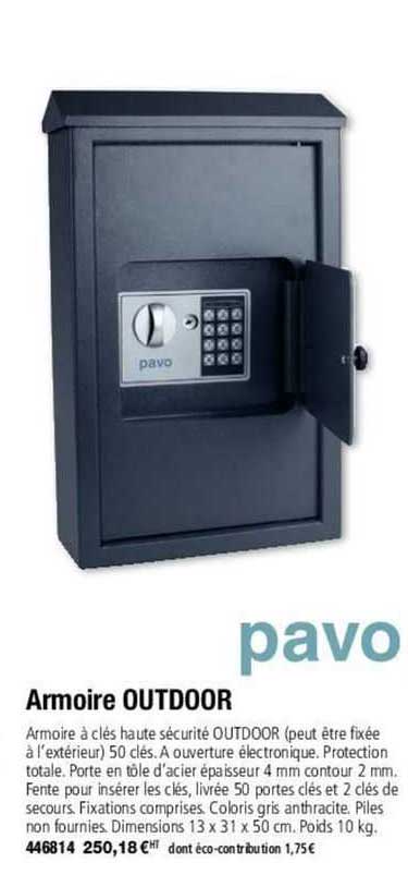 pavo armoire outdoor