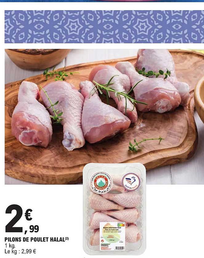 Pilons De Poulet Halal