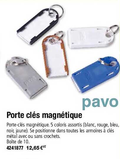 porte clés magnétique