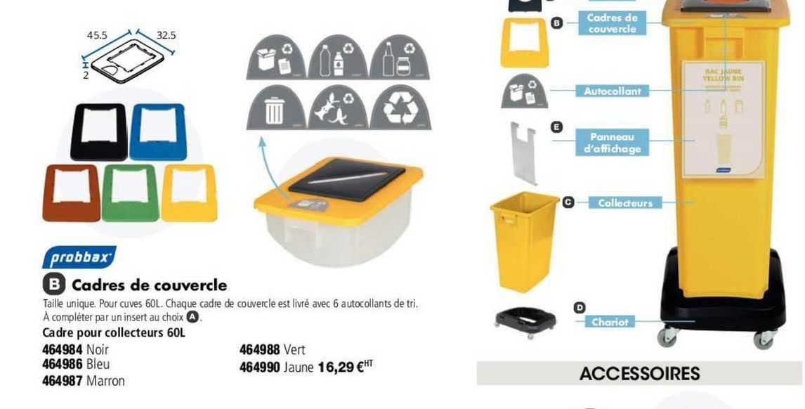 probbax cadres de couvercle