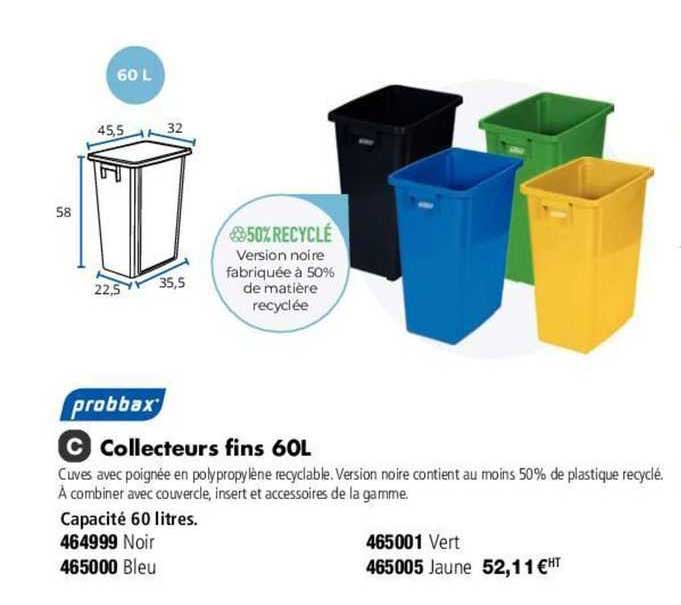 probbax collecteurs fins